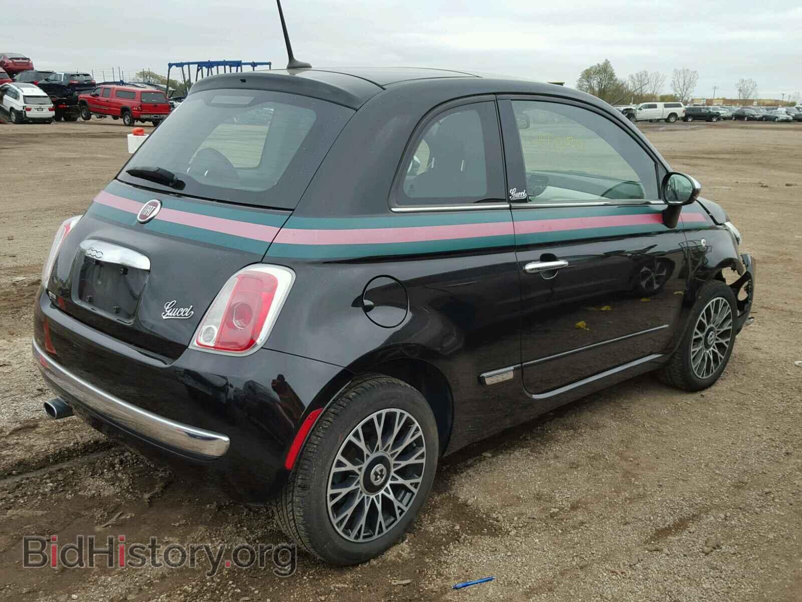 2012 FIAT 500 - VIN: 3C3CFFCR8CT296003 - Фото 4