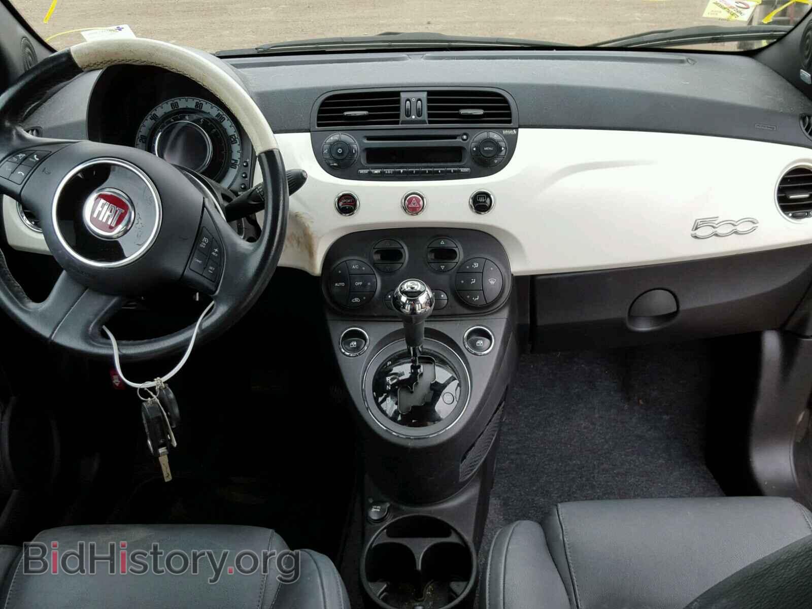 2012 FIAT 500 - VIN: 3C3CFFCR8CT296003 - Фото 9