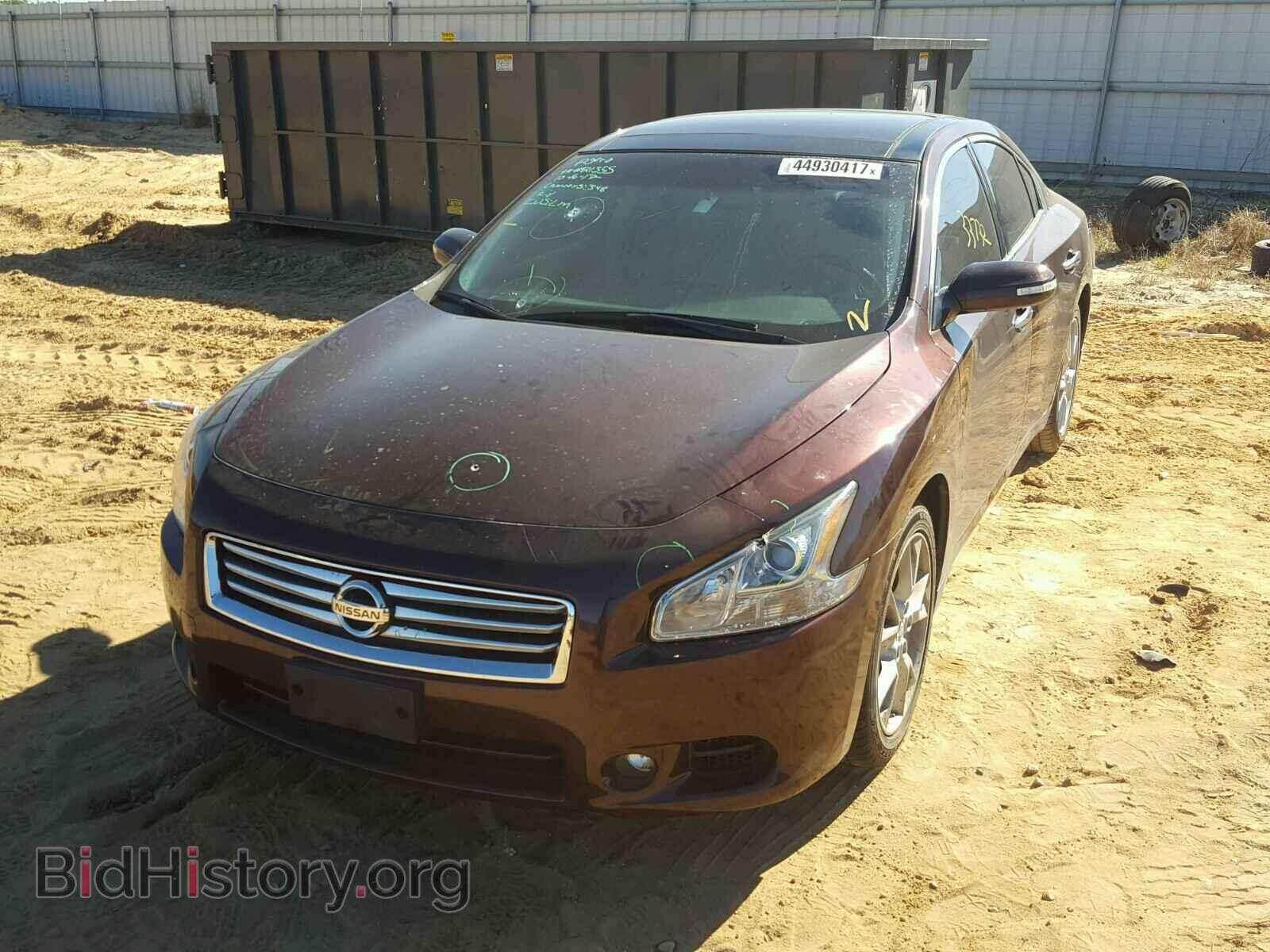 2014 NISSAN MAXIMA S - VIN: 1N4AA5AP8EC497191 - Фото 2