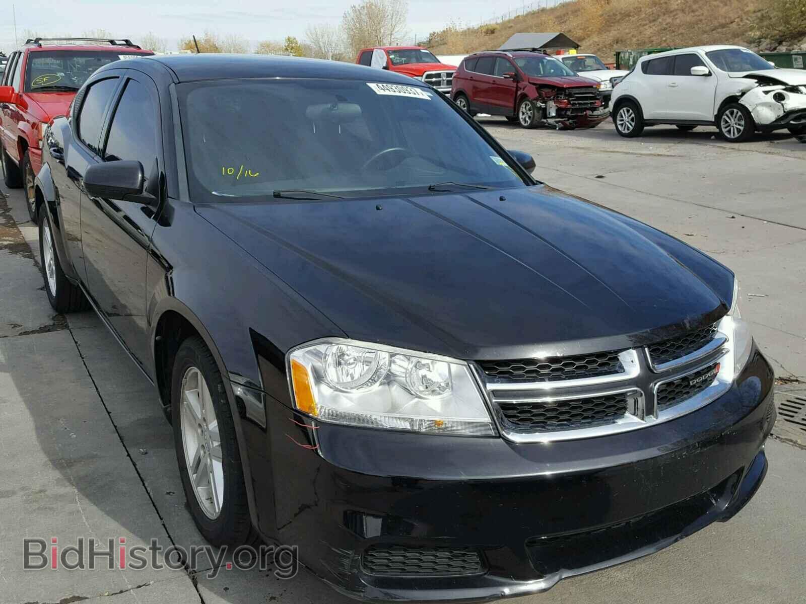 Photo 1C3CDZCB8CN314042 - DODGE AVENGER 2012