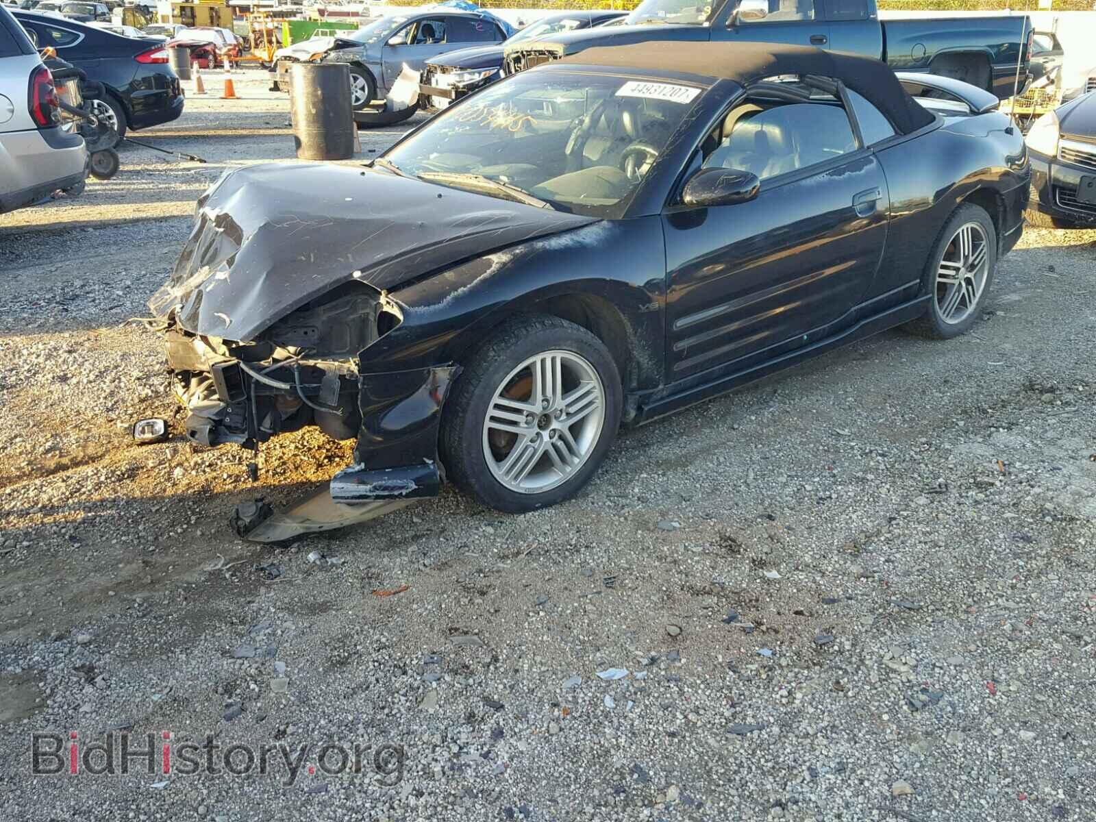 2002 MITSUBISHI ECLIPSE - VIN: 4A3AE85H32E054415 - Фото 2