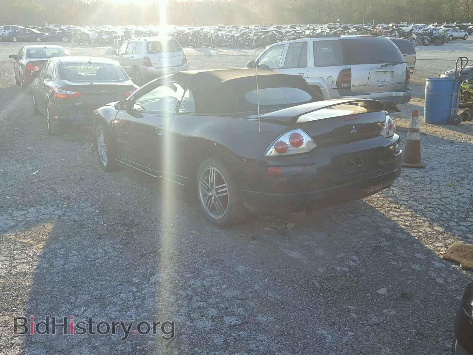 2002 MITSUBISHI ECLIPSE - VIN: 4A3AE85H32E054415 - Фото 3