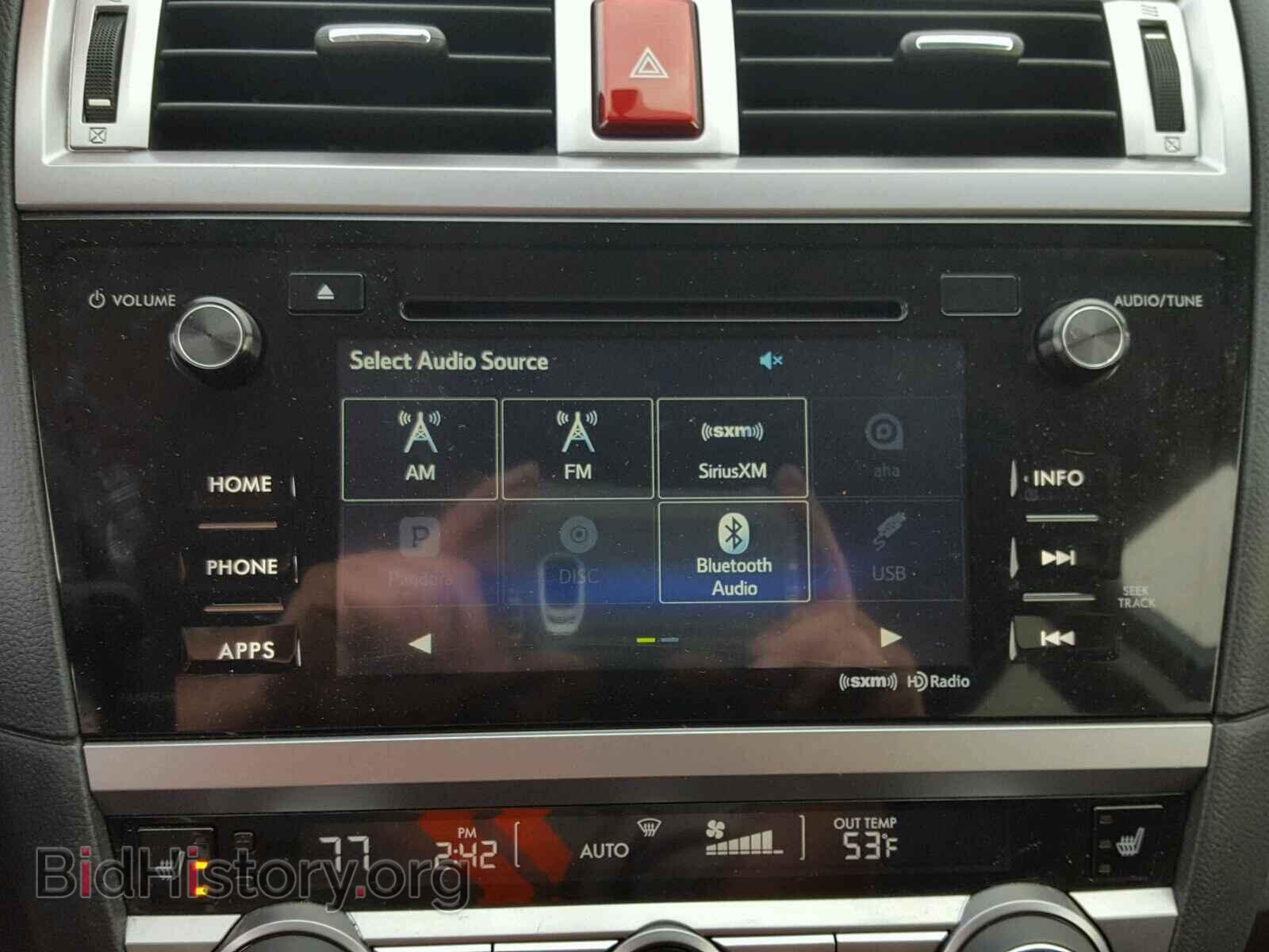 2016 SUBARU OUTBACK - VIN: 4S4BSAJC0G3245791 - Фото 9