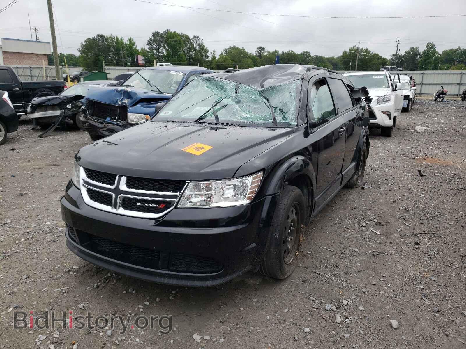 2018 DODGE JOURNEY - VIN: 3C4PDCAB9JT421322 - Фото 2