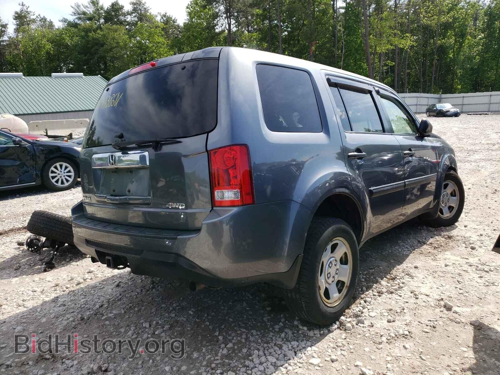 2013 HONDA PILOT - VIN: 5FNYF4H25DB026020 - Фото 4