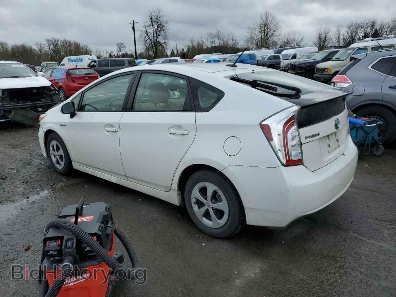 2014 TOYOTA PRIUS - VIN: JTDKN3DU3E0362209 - Фото 2