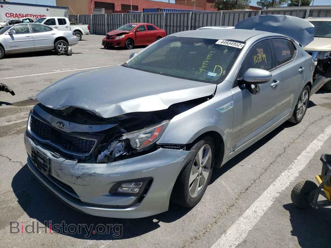 2014 KIA OPTIMA - VIN: KNAGN4AD6E5075706 - Фото 2