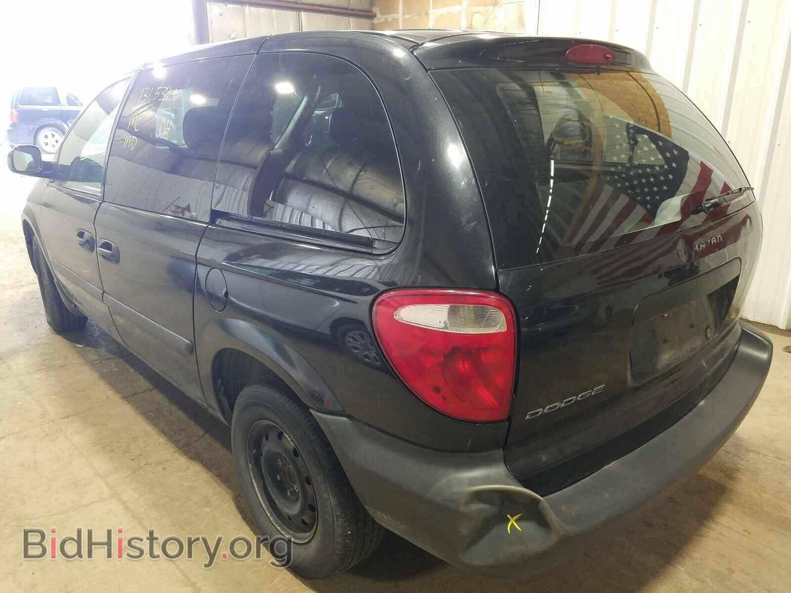 2006 DODGE CARAVAN - VIN: 1D4GP25B66B737025 - Фото 3