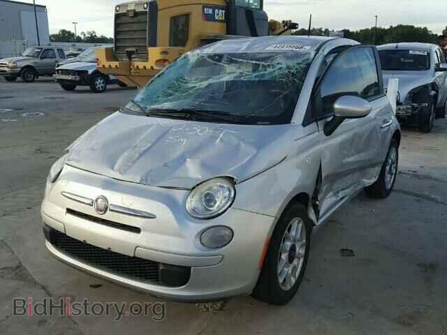 2012 FIAT 500 - VIN: 3C3CFFAR9CT124114 - Фото 2