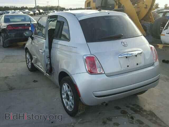 2012 FIAT 500 - VIN: 3C3CFFAR9CT124114 - Фото 3