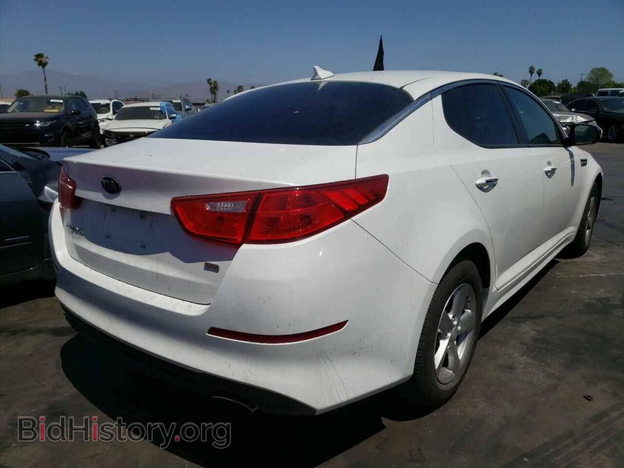 2015 KIA OPTIMA - VIN: 5XXGM4A71FG409458 - Фото 4