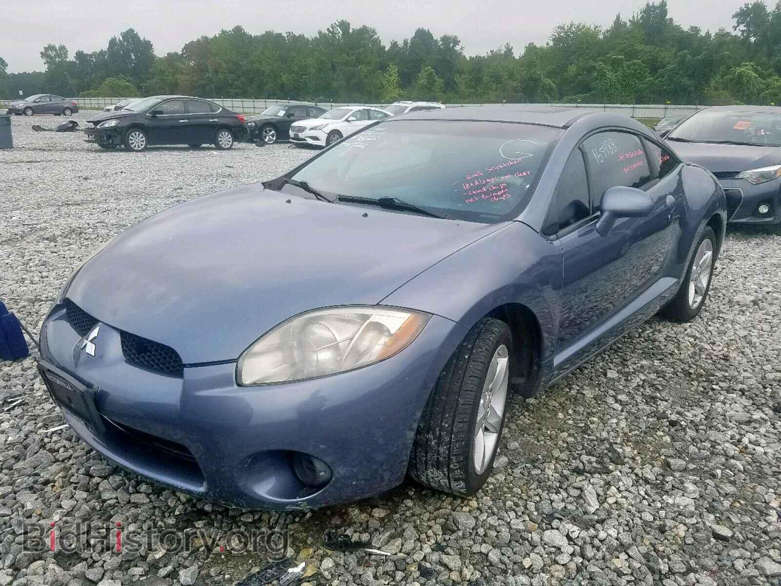 2007 MITSUBISHI ECLIPSE - VIN: 4A3AK24F07E053204 - Photo 2