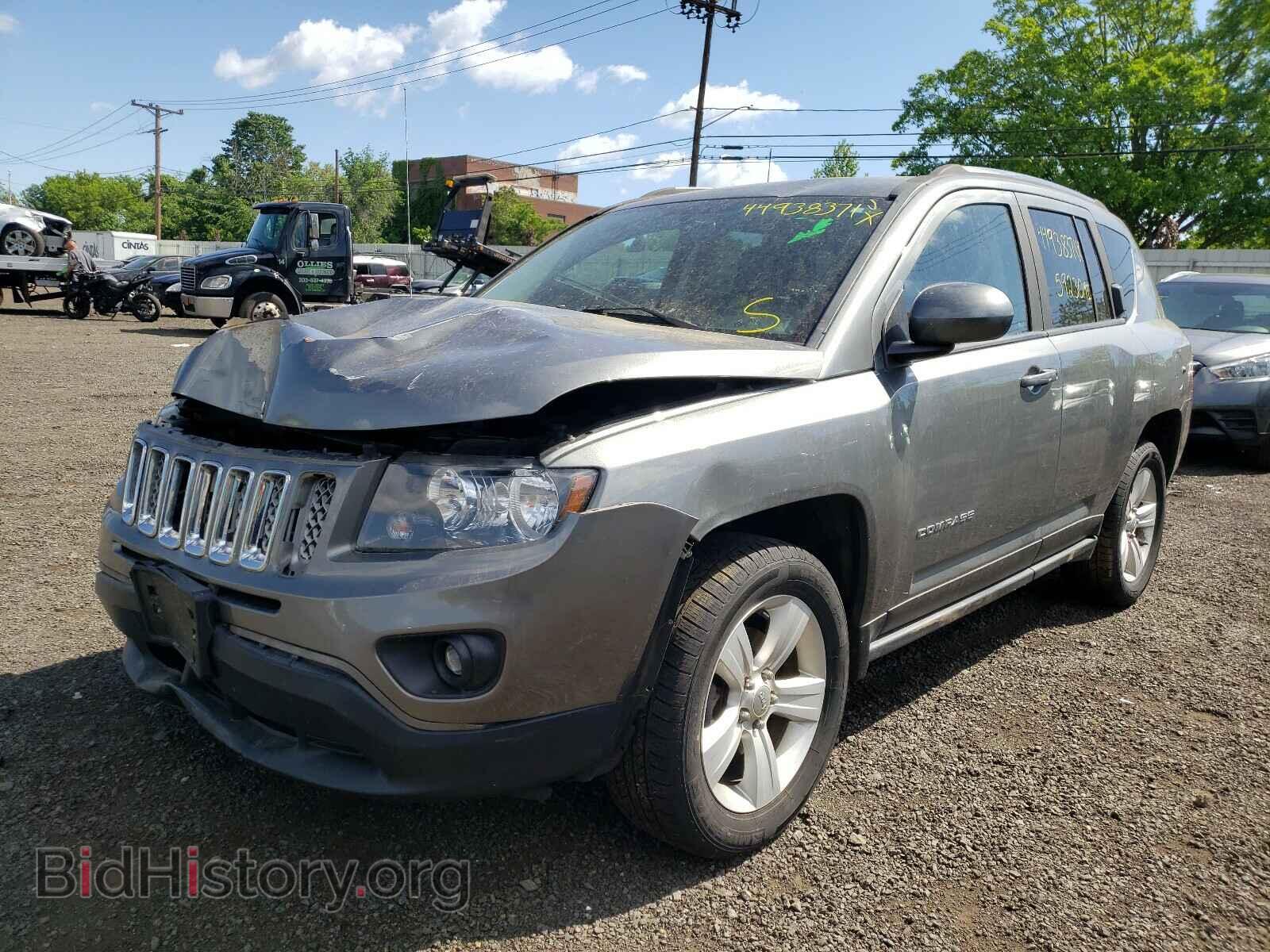 2014 JEEP COMPASS - VIN: 1C4NJDEBXED632816 - Фото 2