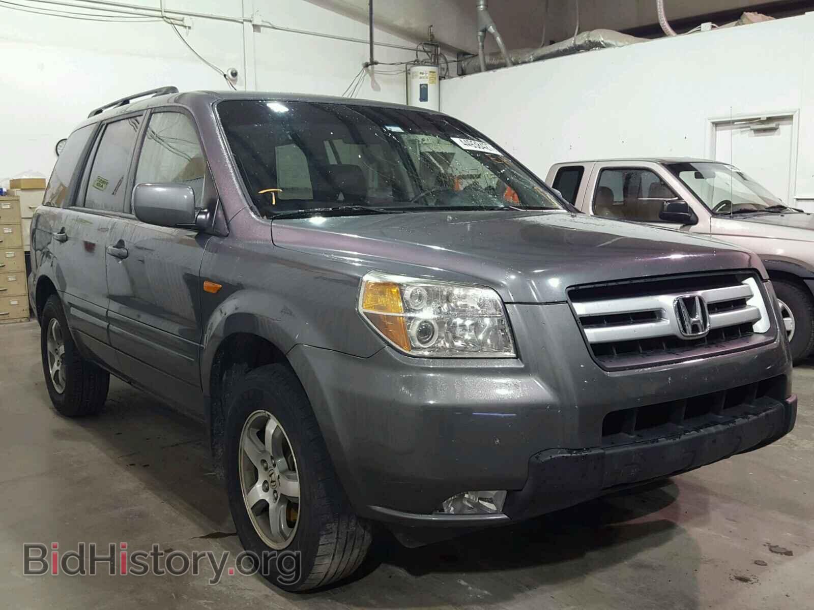 Фотография 5FNYF28727B031308 - HONDA PILOT 2007