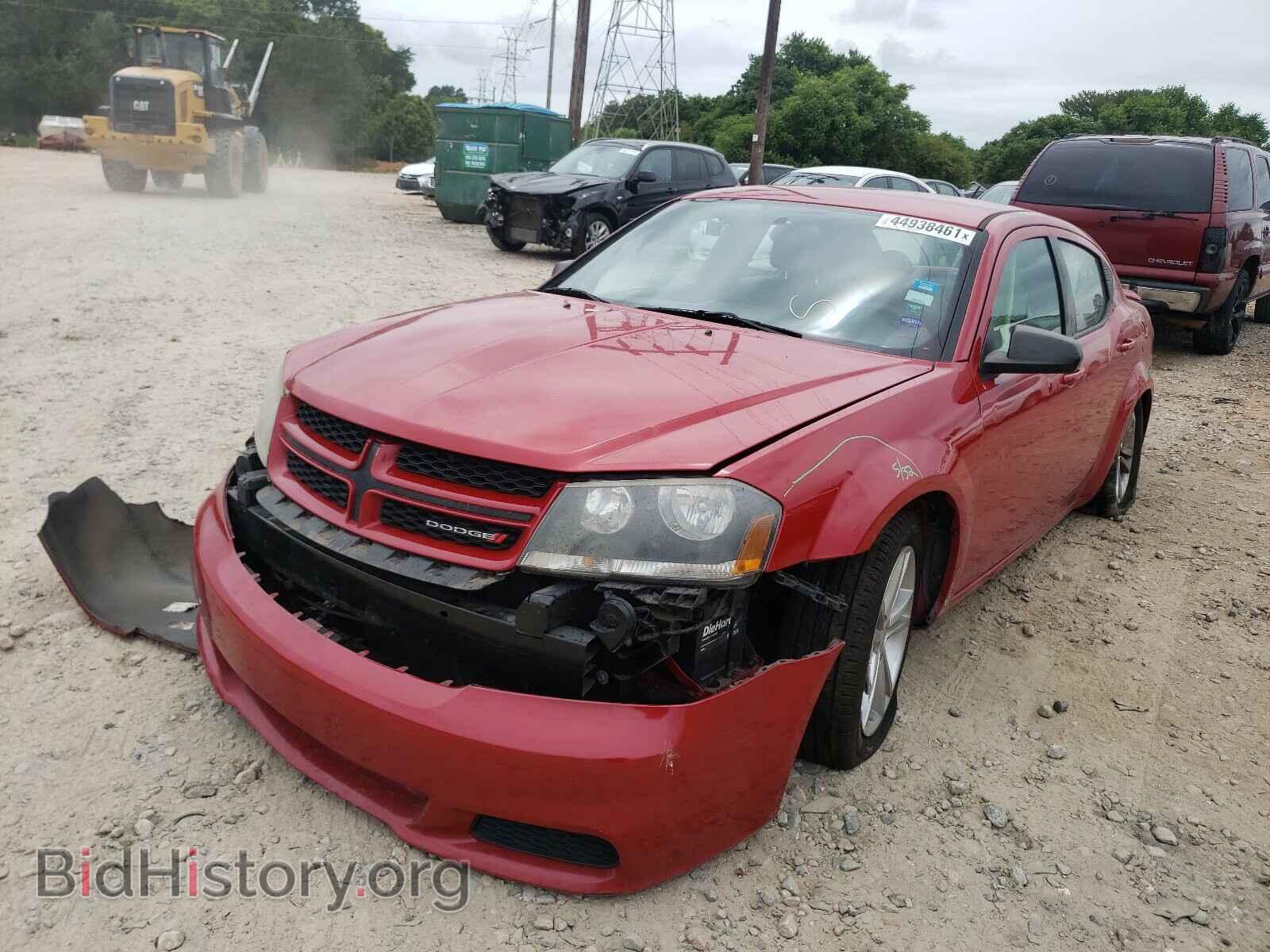 2014 DODGE AVENGER - VIN: 1C3CDZAB1EN199886 - Фото 2