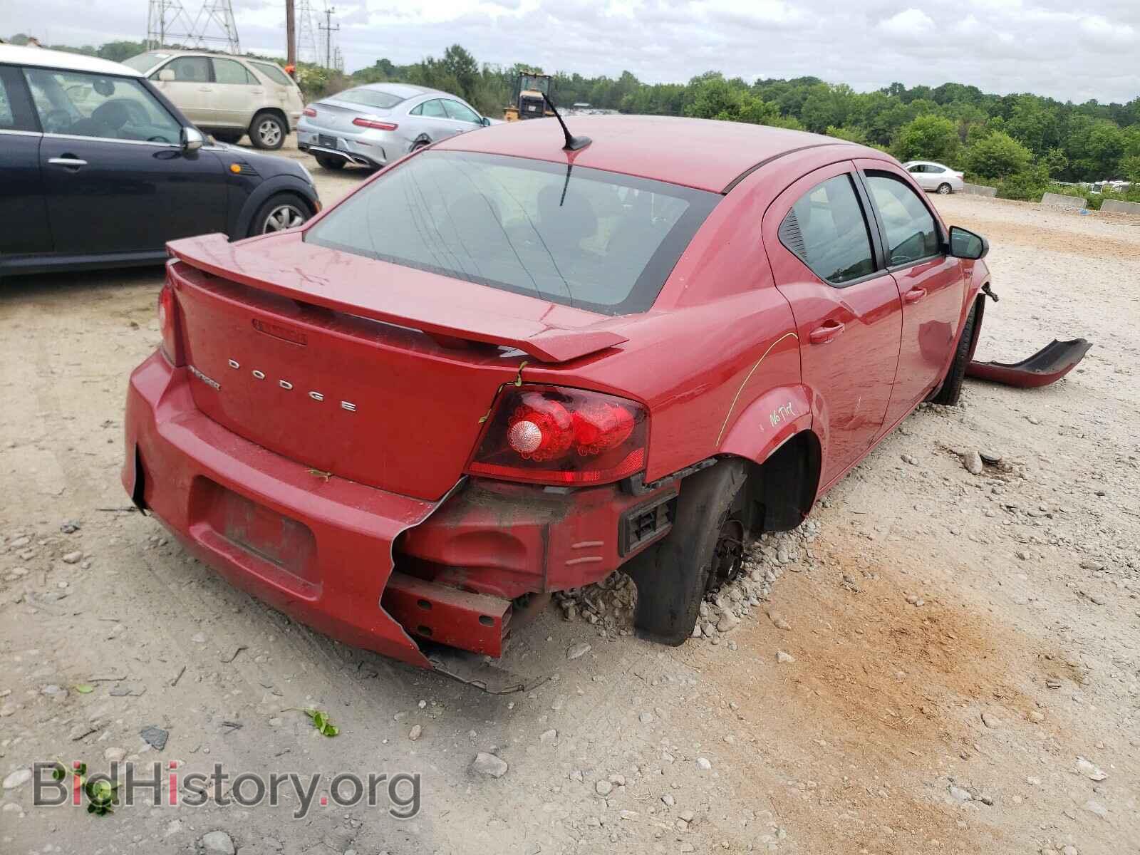 2014 DODGE AVENGER - VIN: 1C3CDZAB1EN199886 - Фото 4