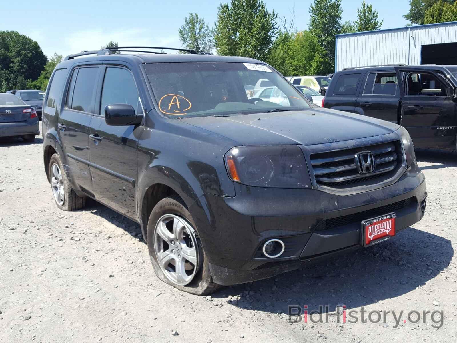 Фотография 5FNYF4H56DB012721 - HONDA PILOT 2013