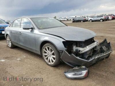 2013 Audi A4 A4 Premium, серый — VIN WAUFFAFL7DN049945, Copart