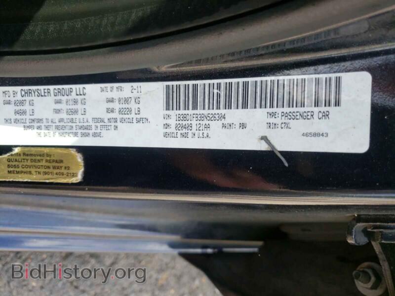 2011 Dodge AVENGER (VIN 1B3BD1FB3BN526304) — photo 10 of 10