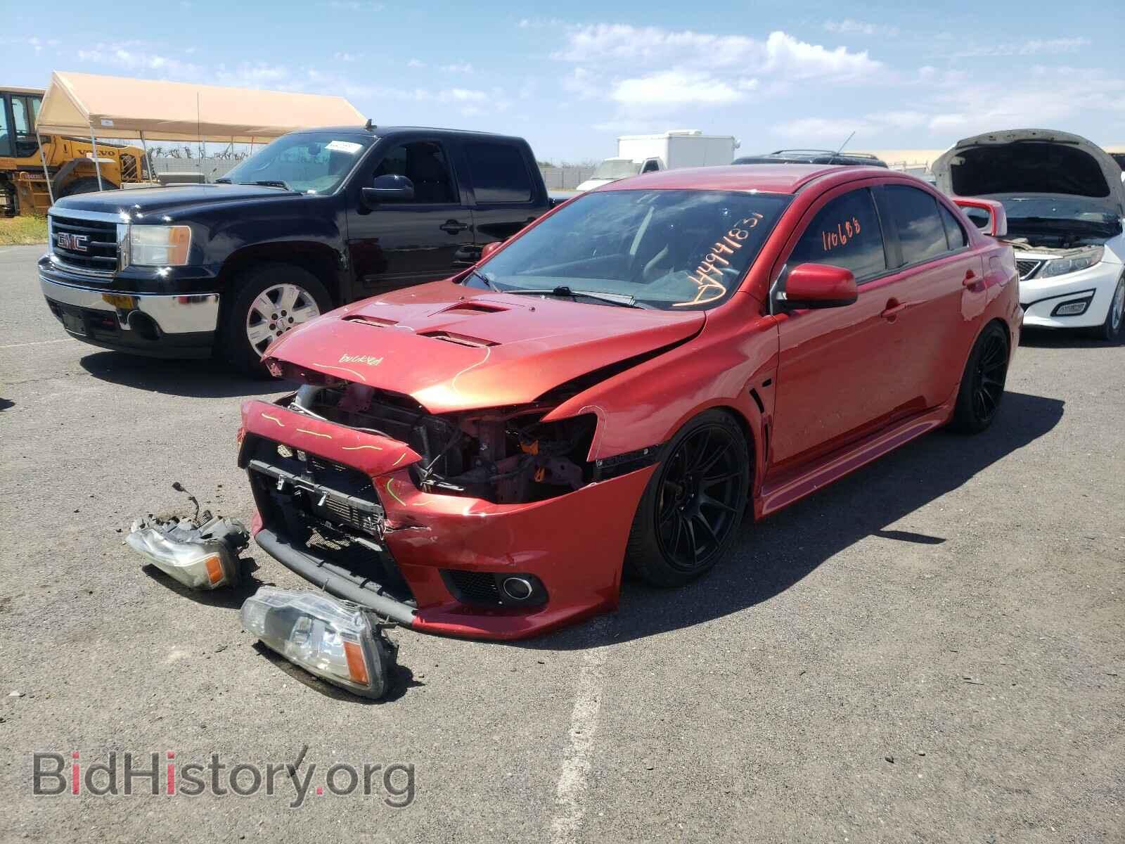 2008 MITSUBISHI EVO - VIN: JA3AW86V58U049489 - Фото 2