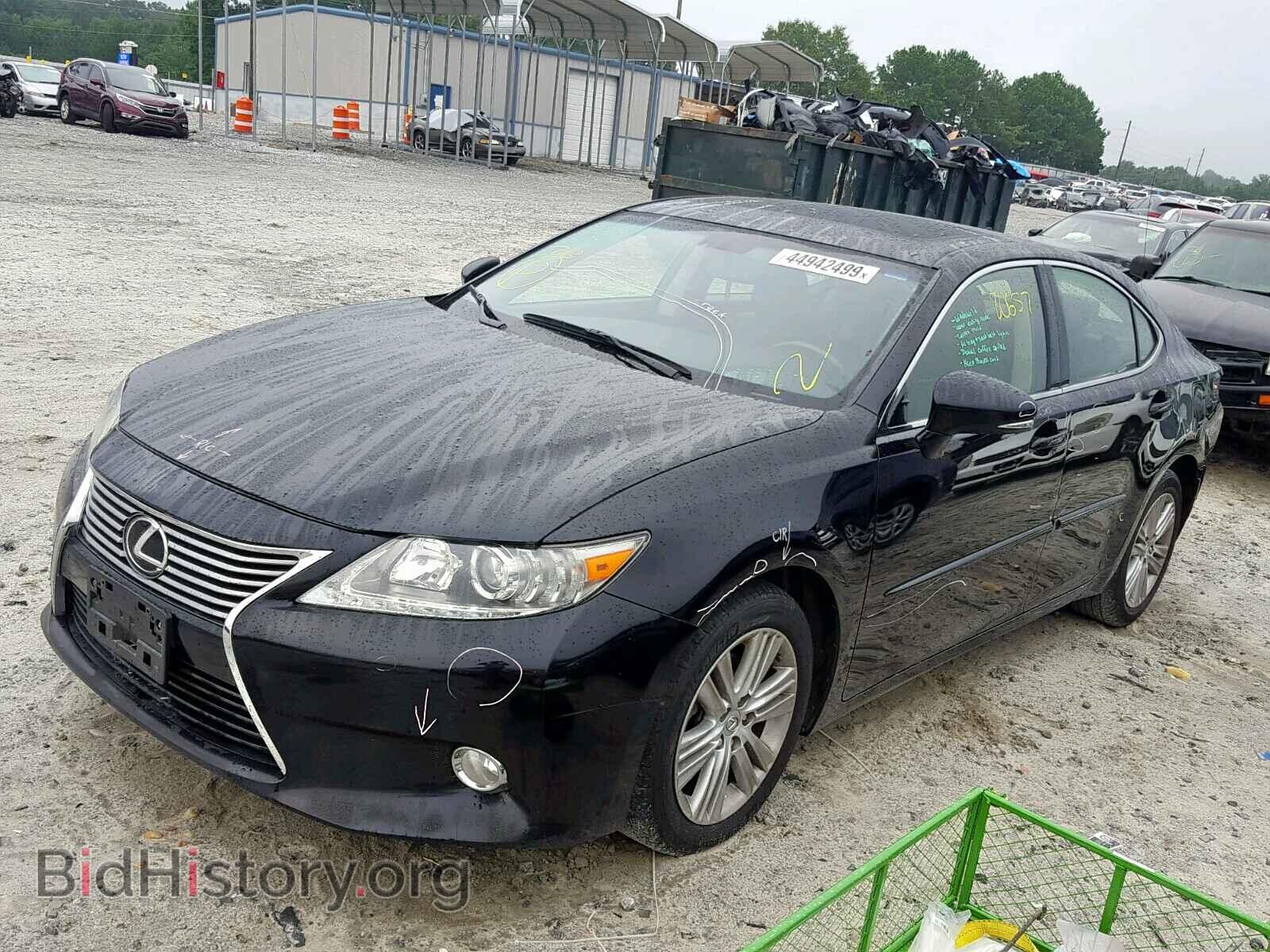 2013 LEXUS ES350 - VIN: JTHBK1GG3D2076669 - Фото 2