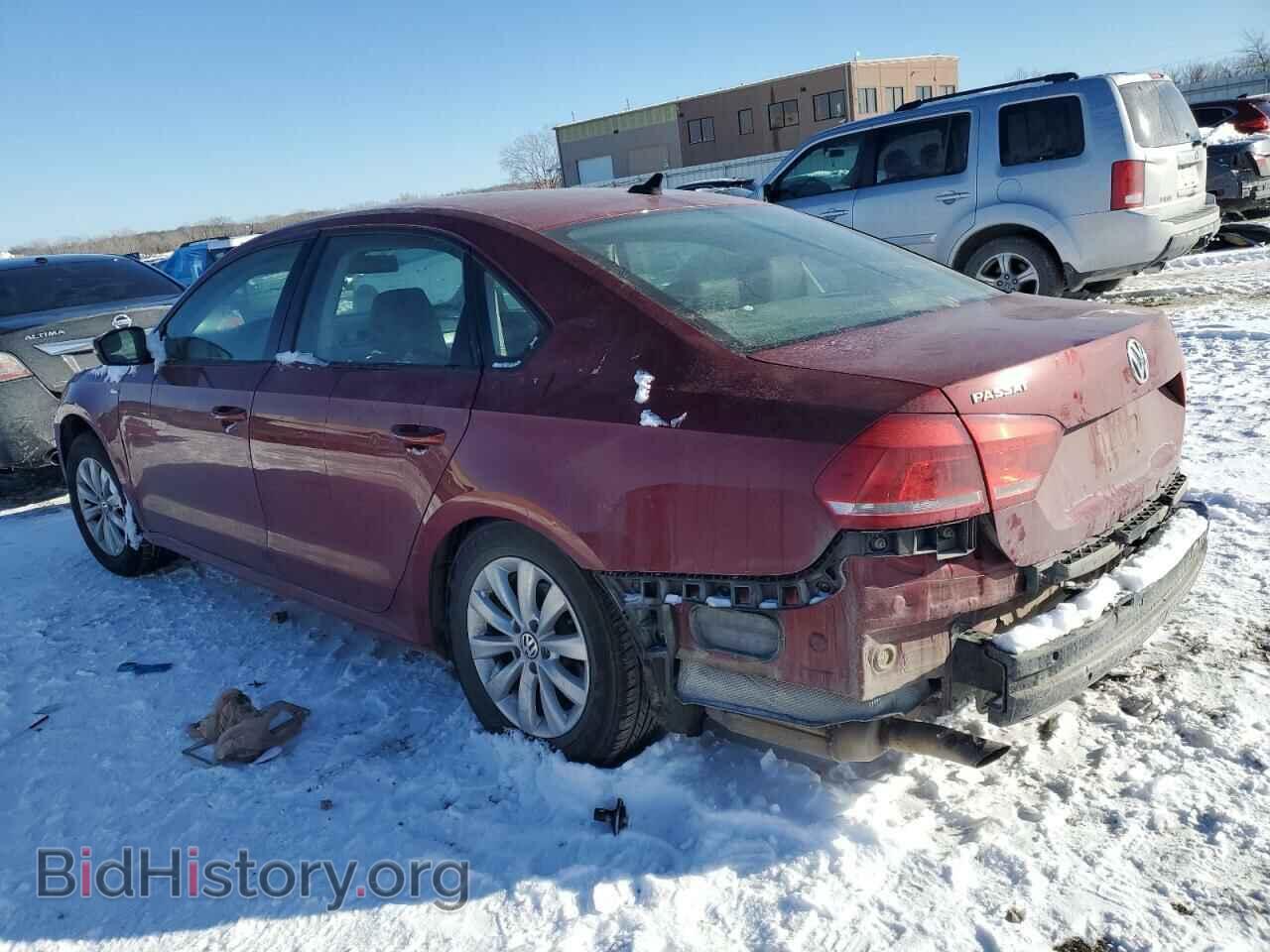 2015 VOLKSWAGEN PASSAT - VIN: 1VWAT7A35FC014252 - Фото 2