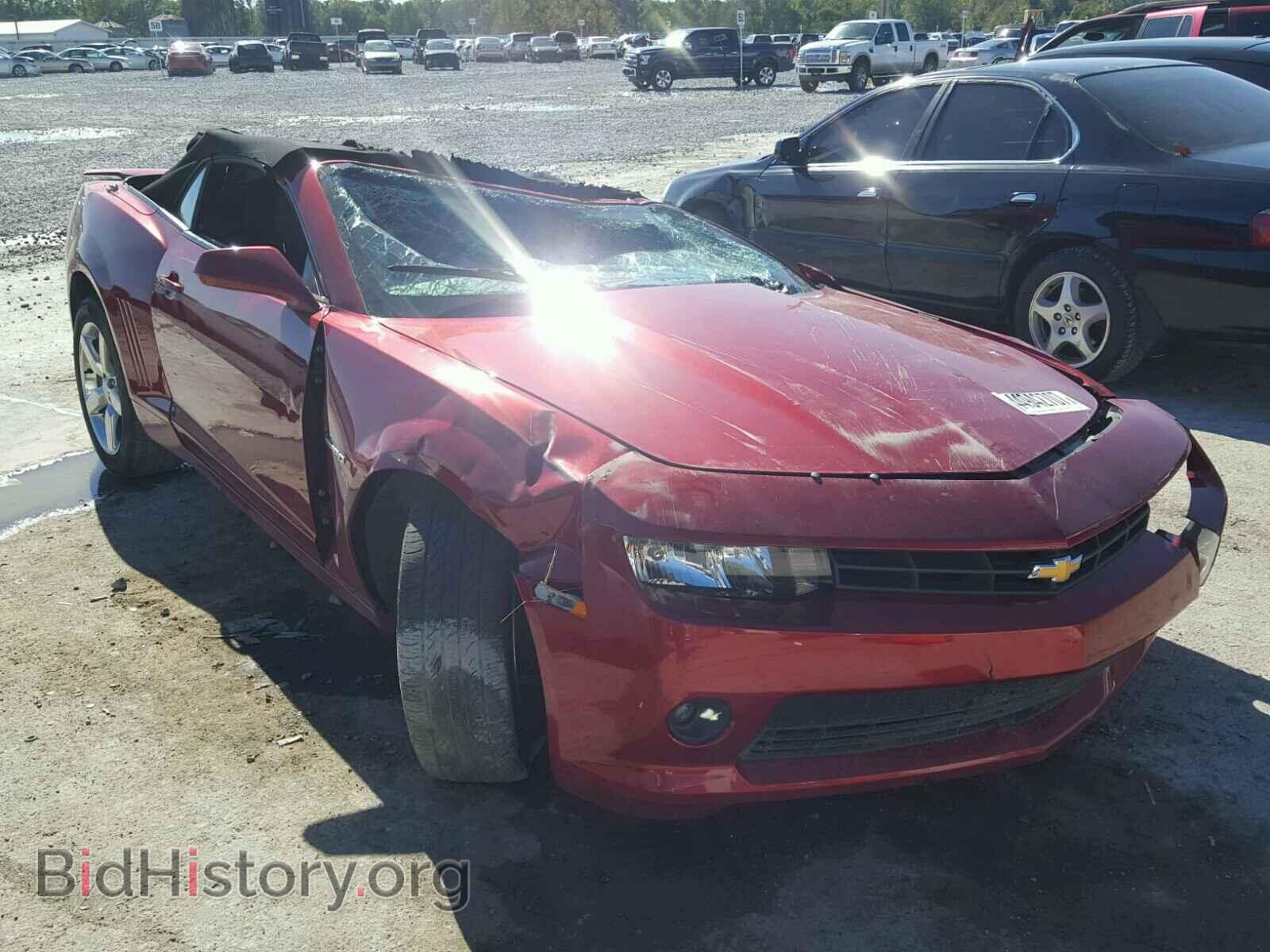 Фотография 2G1FB3D32E9265129 - CHEVROLET CAMARO 2014
