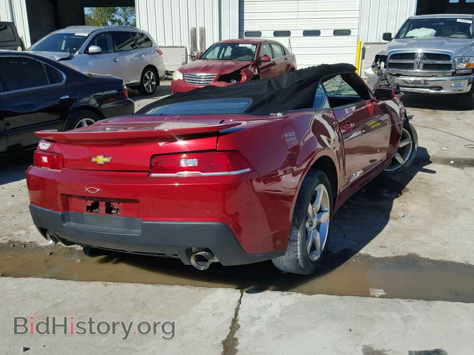 2014 CHEVROLET CAMARO - VIN: 2G1FB3D32E9265129 - Фото 4