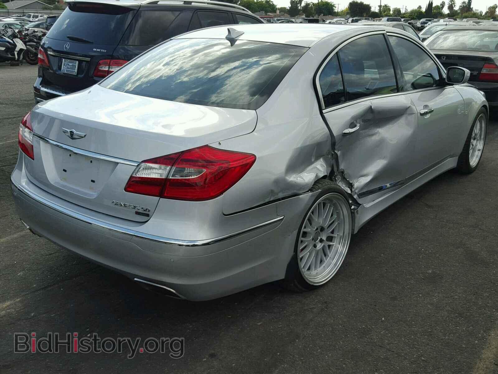 2014 HYUNDAI GENESIS - VIN: KMHGC4DH4EU265674 - Фото 4