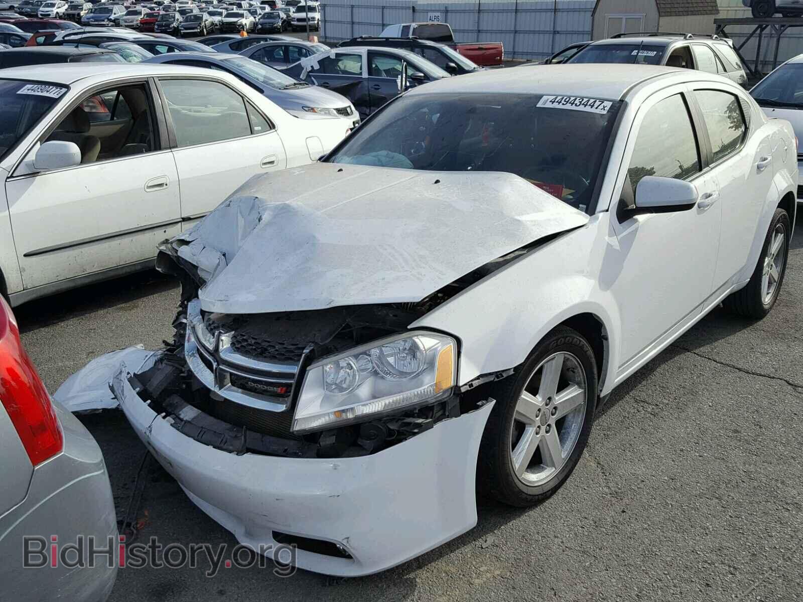 2013 DODGE AVENGER - VIN: 1C3CDZCB0DN707051 - Photo 2