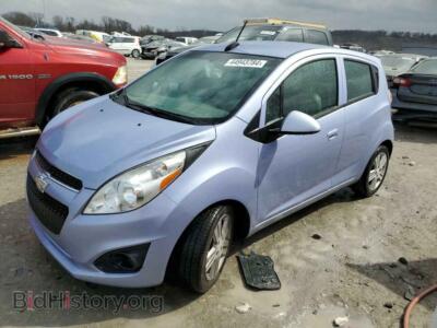 2015 Chevrolet SPARK LS, blue — VIN KL8CA6S97FC783021, Copart