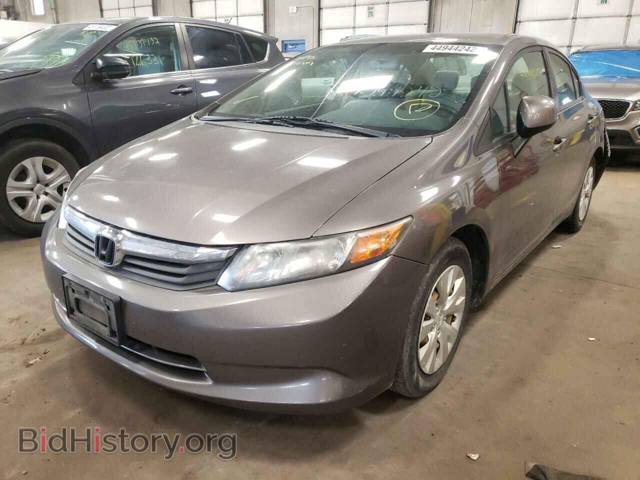 2012 HONDA CIVIC - VIN: 19XFB2F58CE106520 - Фото 2