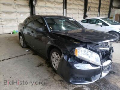 2012 Dodge AVENGER Avenger SE, black — VIN 1C3CDZAB9CN129100, Copart