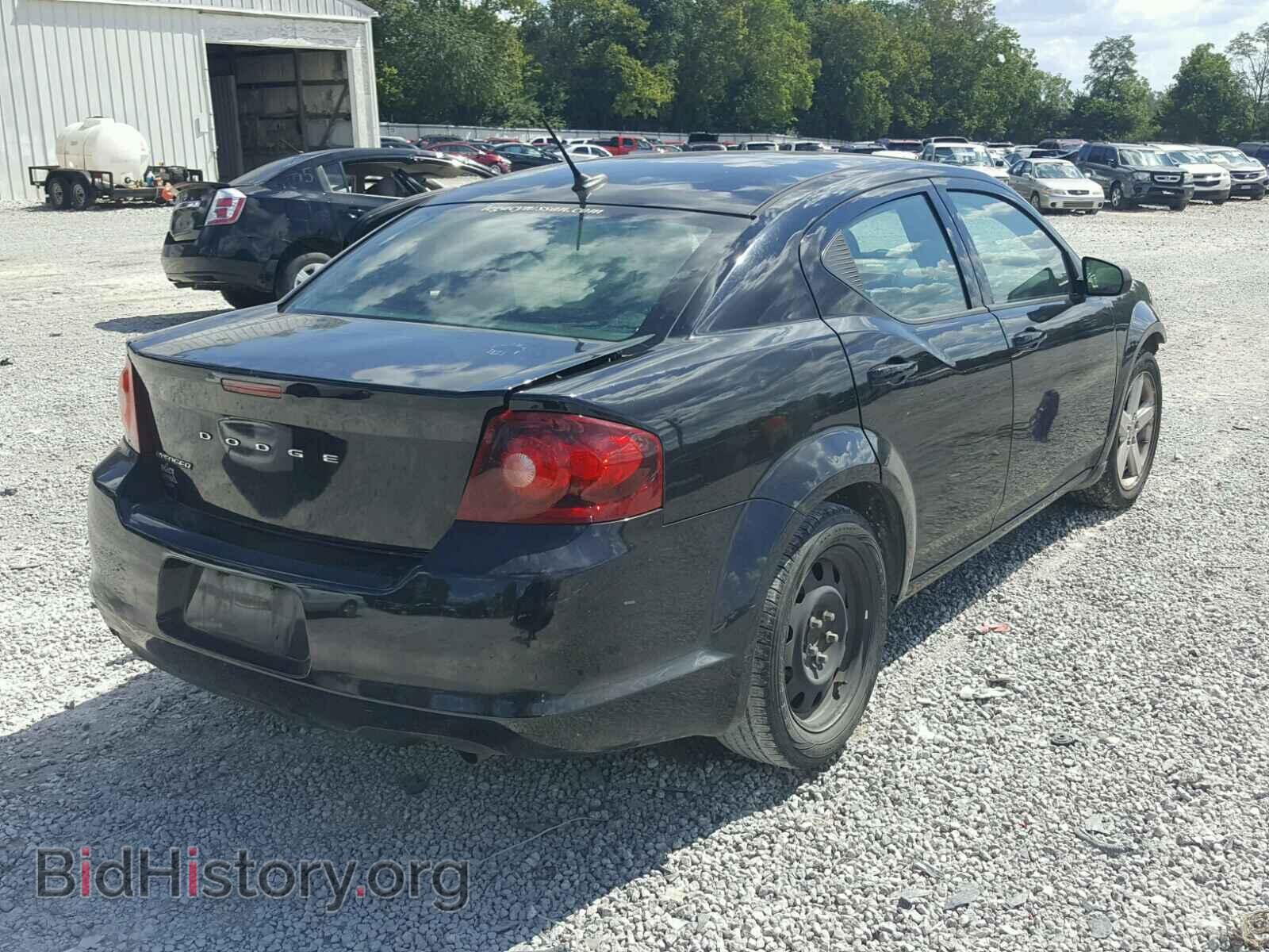 2014 DODGE AVENGER - VIN: 1C3CDZAB1EN127196 - Фото 4