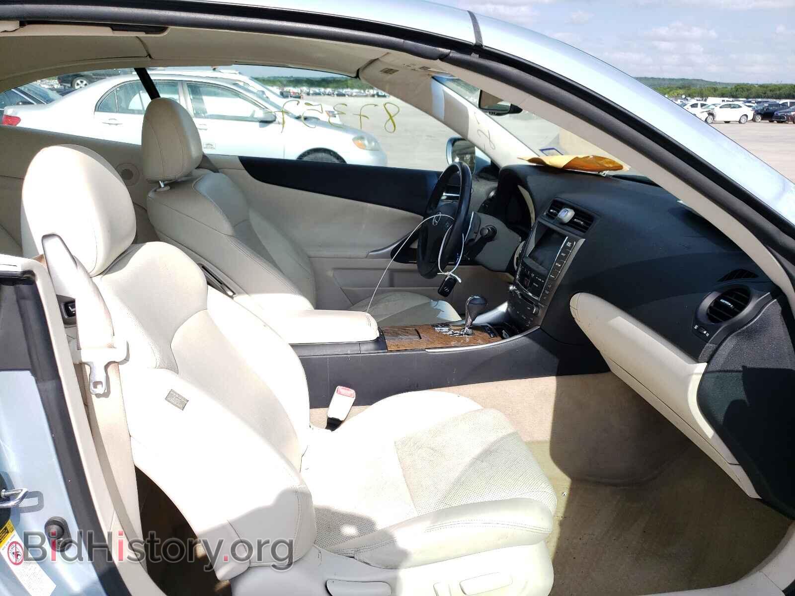 2010 LEXUS IS - VIN: JTHFE2C20A2503617 - Фото 5