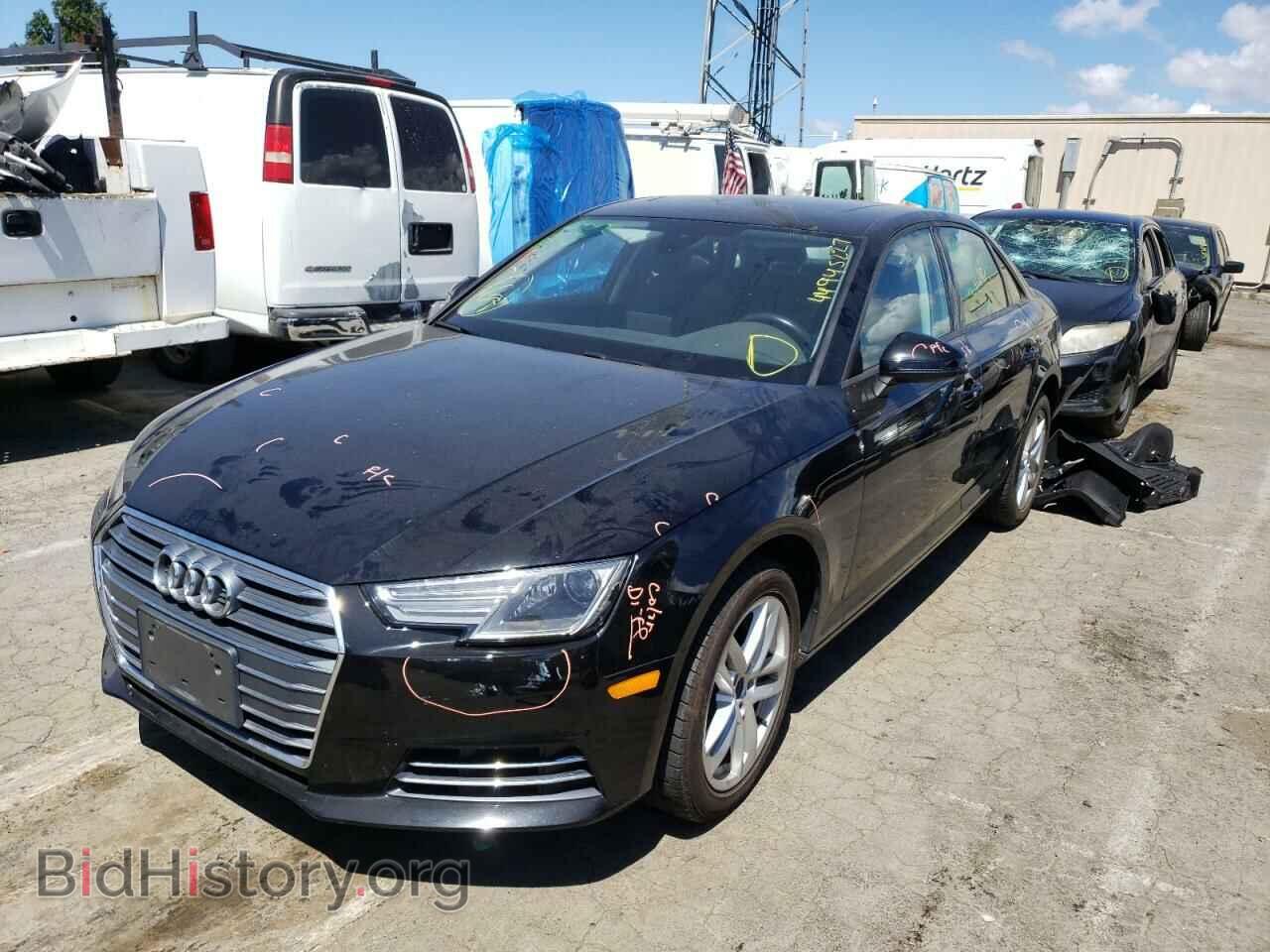 2017 AUDI A4 - VIN: WAUGNAF40HN059044 - Фото 2