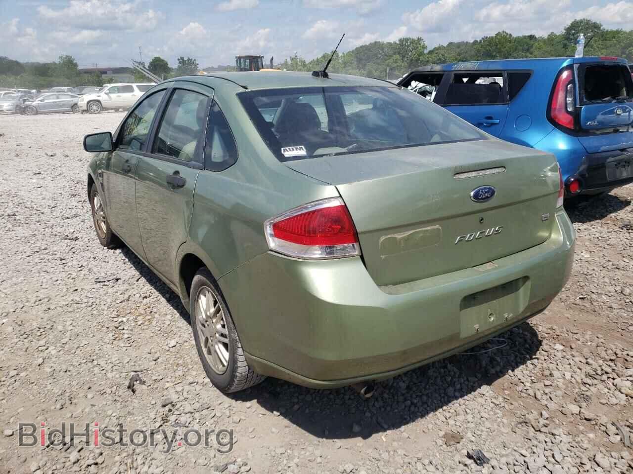 2008 FORD FOCUS - VIN: 1FAHP35NX8W259355 - Фото 3
