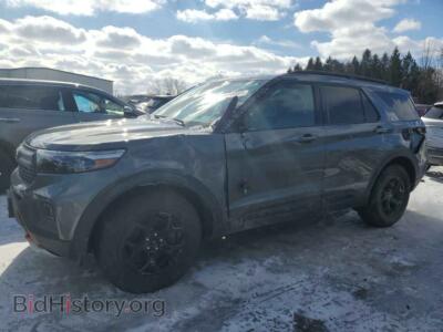 2023 Ford EXPLORER Timberline, gray — VIN 1FMSK8JHXPGA72956, Copart
