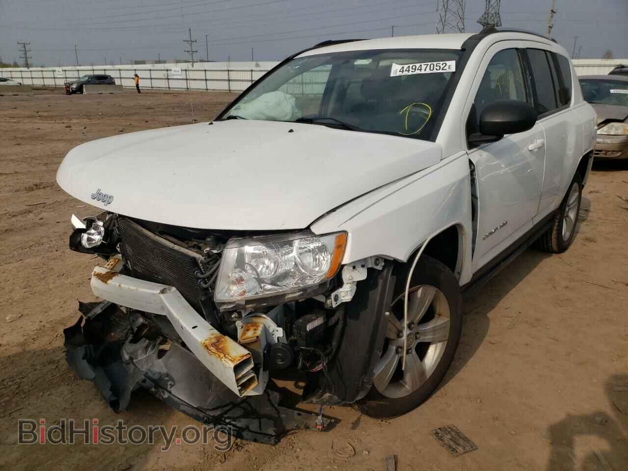 2012 JEEP COMPASS - VIN: 1C4NJDBB8CD582757 - Фото 2