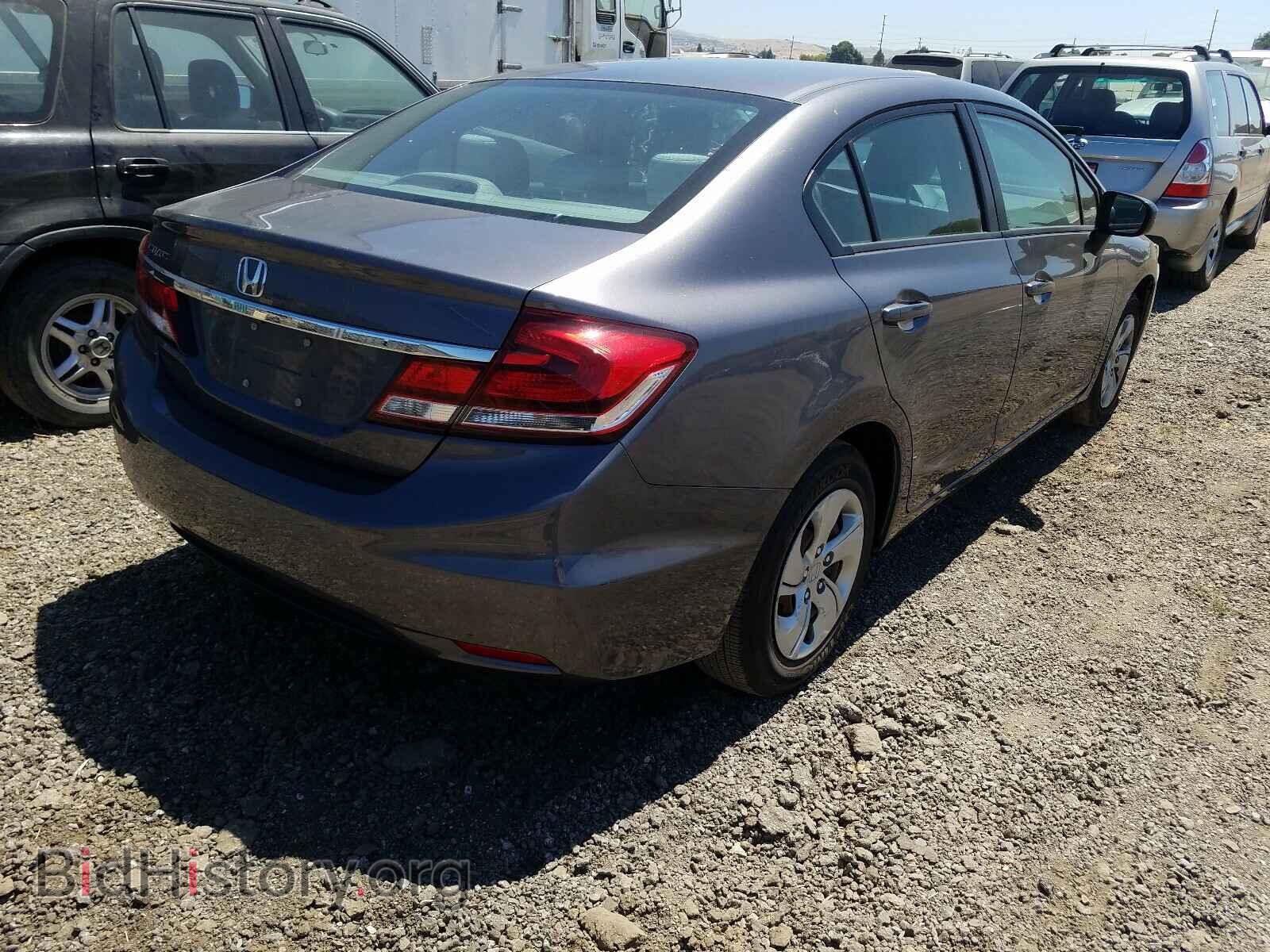 2014 HONDA CIVIC - VIN: 19XFB2F51EE210611 - Фото 4