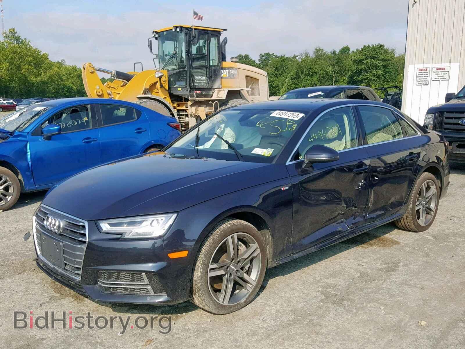 2018 AUDI A4 - VIN: WAUENBF47JA037228 - Photo 2