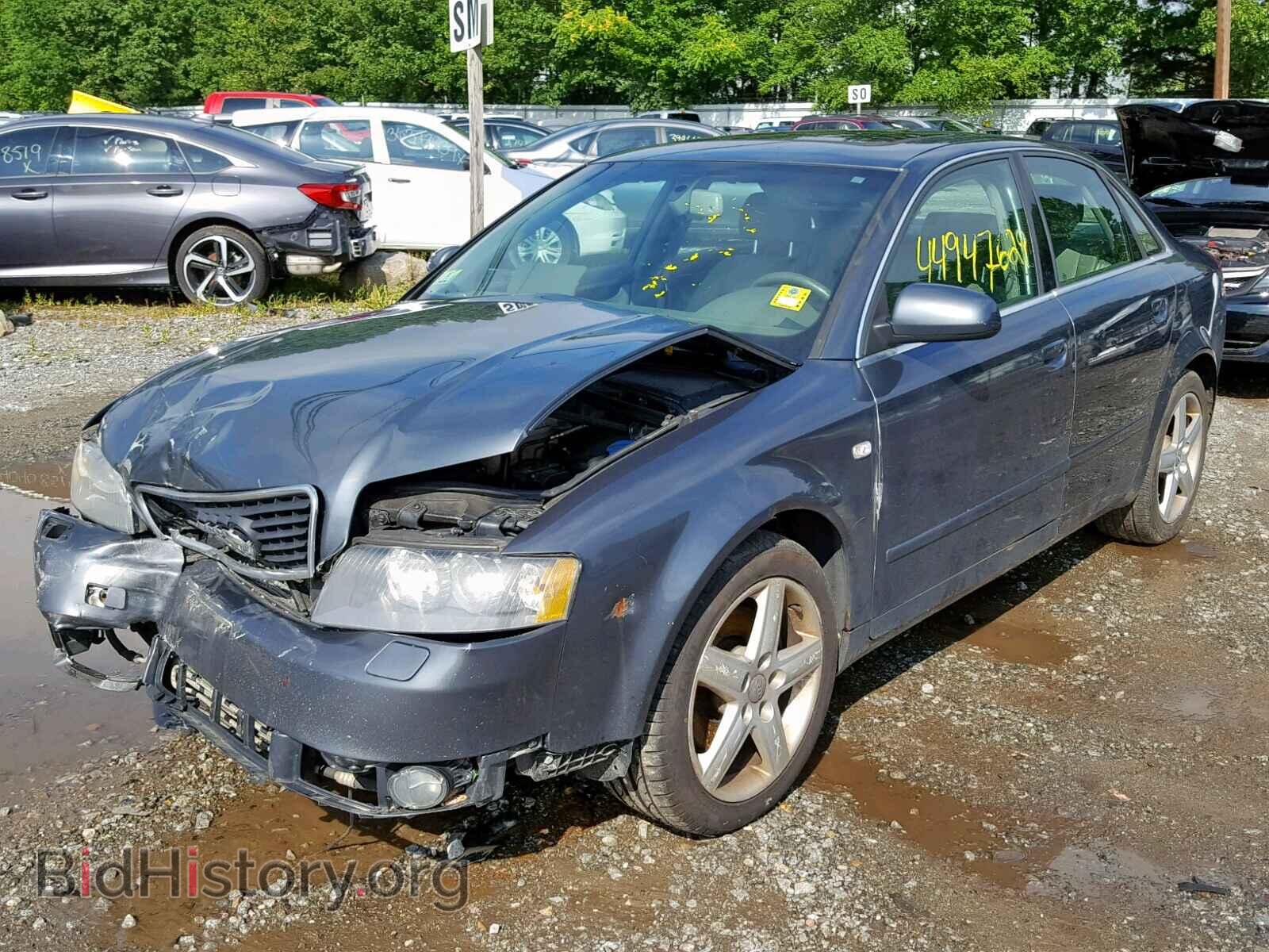 2005 AUDI A4 - VIN: WAULT68E85A067273 - Фото 2