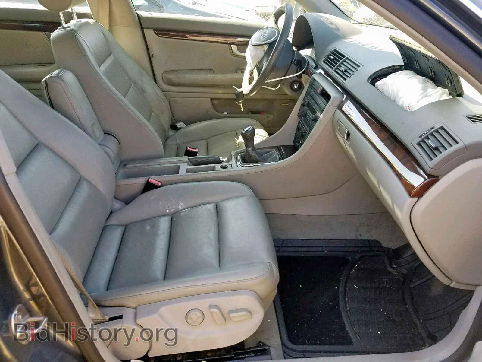 2005 AUDI A4 - VIN: WAULT68E85A067273 - Фото 5