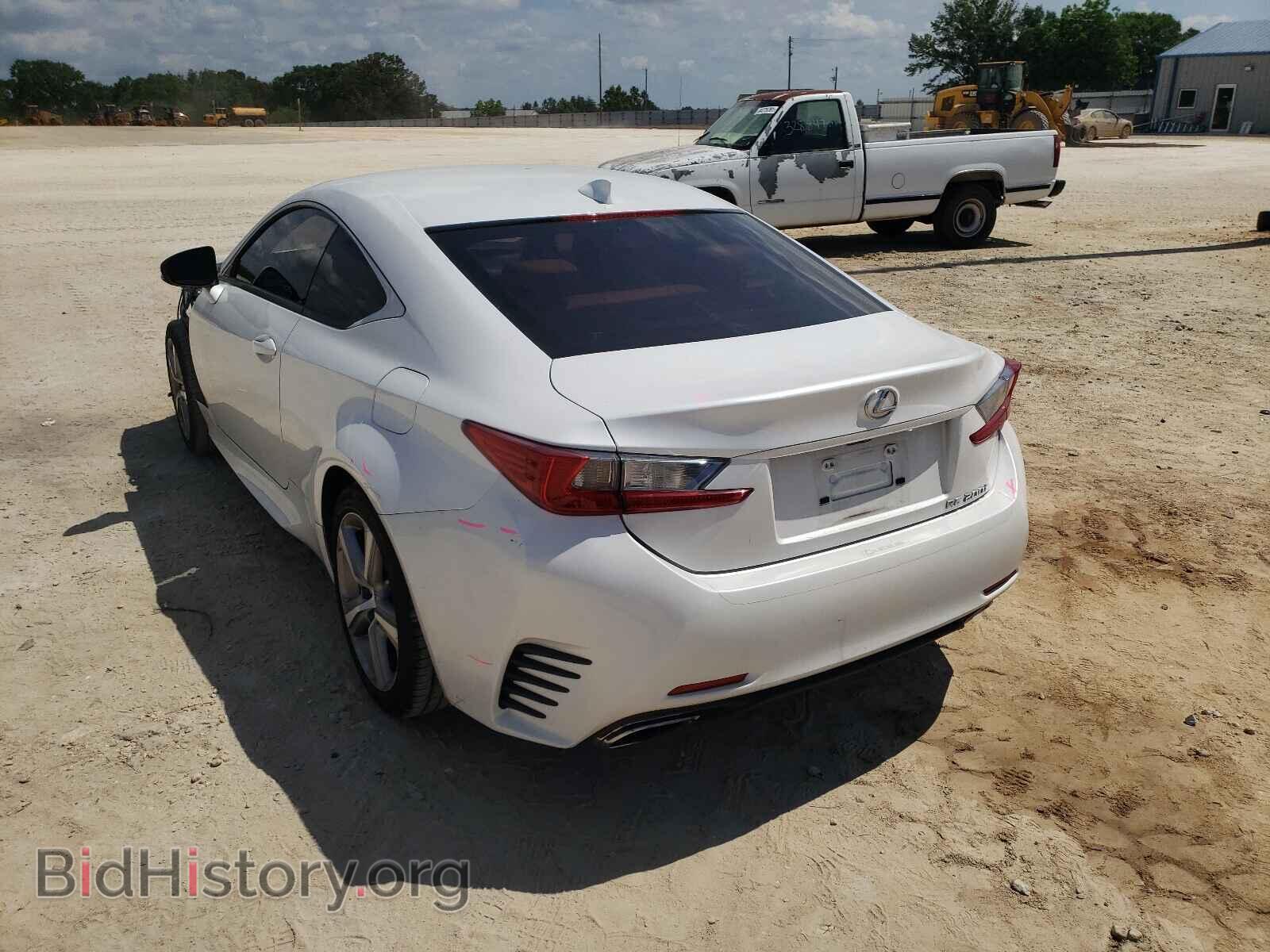 2016 LEXUS RC - VIN: JTHHA5BC9G5002104 - Фото 3