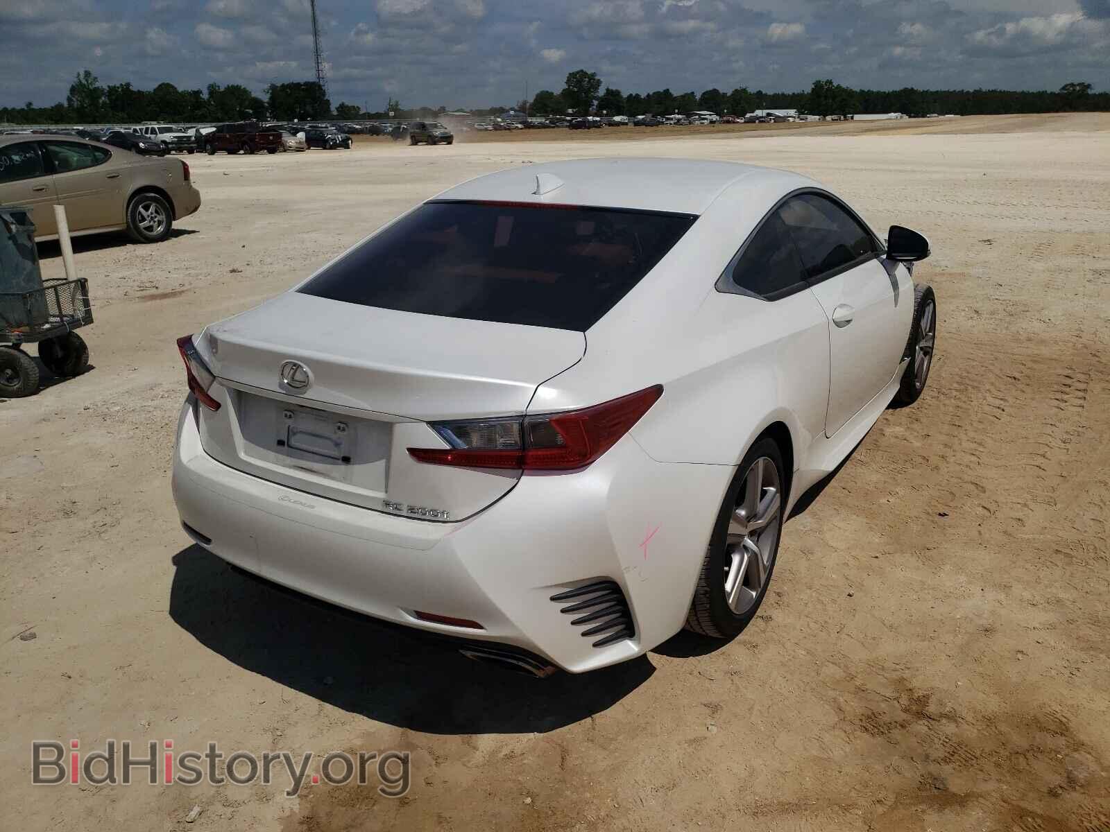 2016 LEXUS RC - VIN: JTHHA5BC9G5002104 - Фото 4
