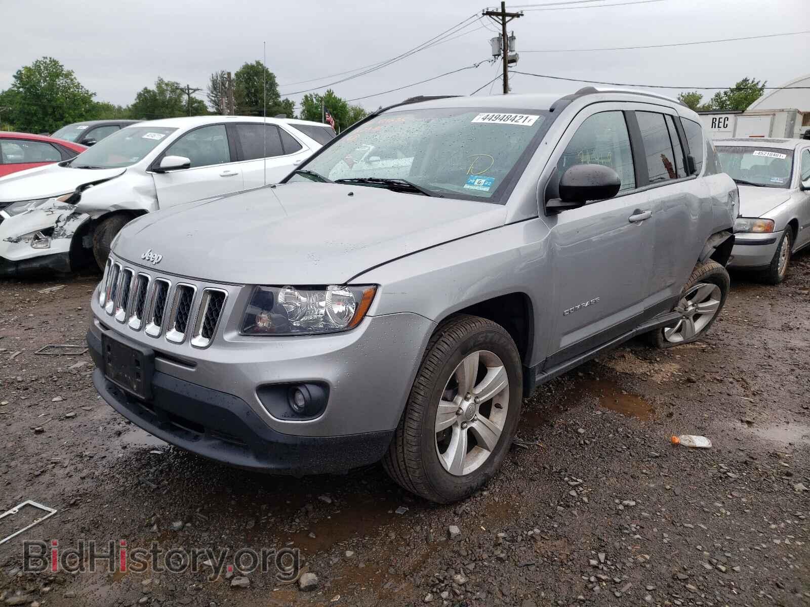 2015 JEEP COMPASS - VIN: 1C4NJDBB4FD257219 - Фото 2