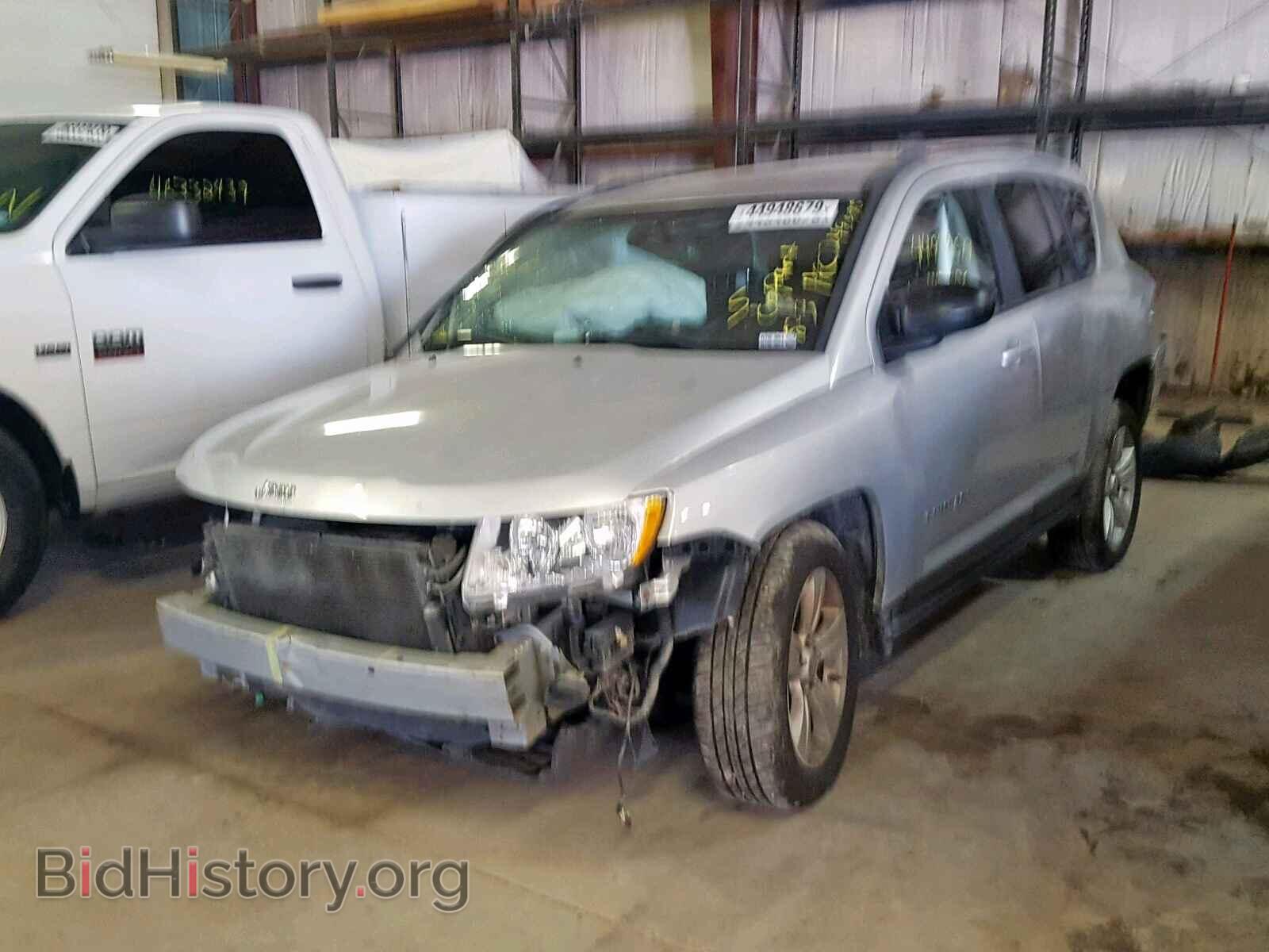 2013 JEEP COMPASS SP - VIN: 1C4NJDBB3DD249528 - Фото 2
