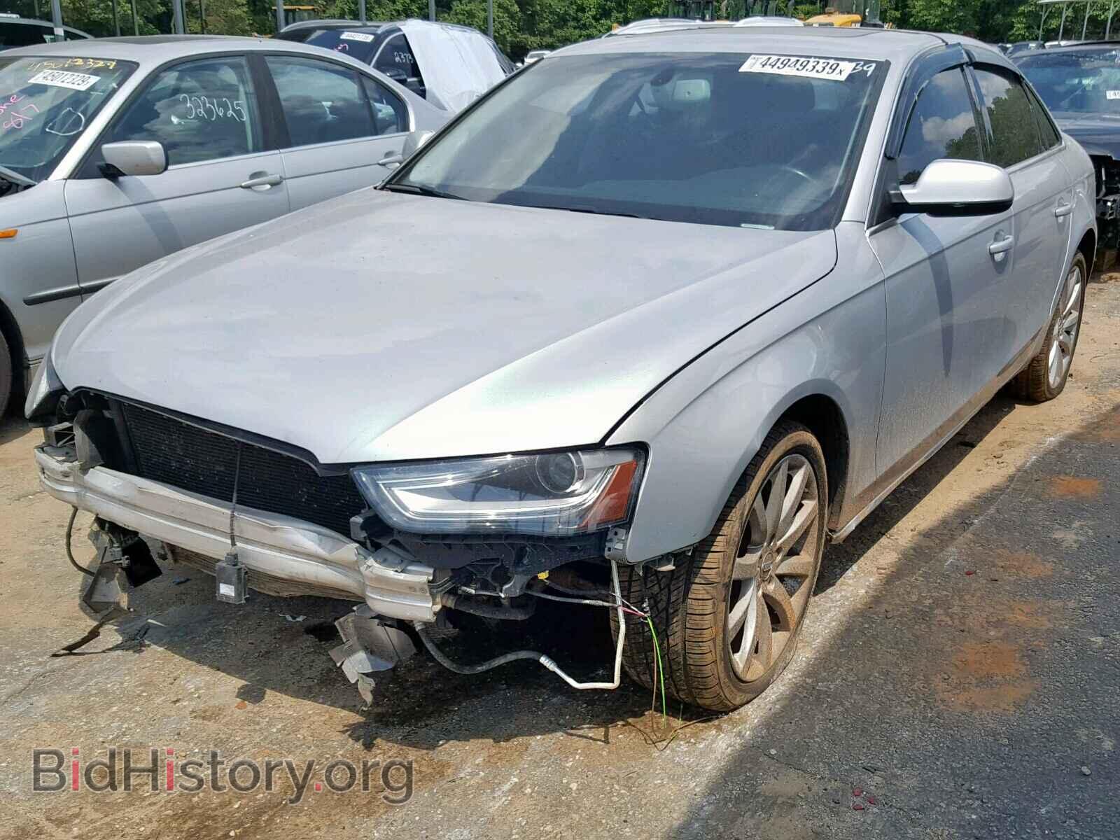 2013 AUDI A4 - VIN: WAUEFAFL8DN047150 - Photo 2