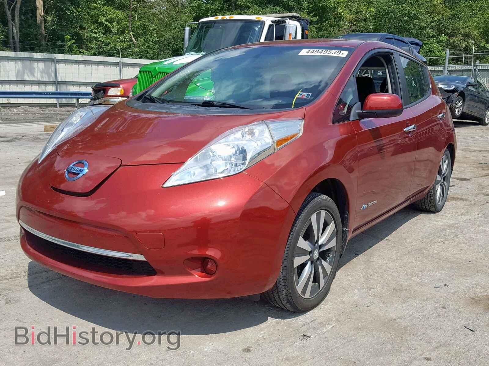 2015 NISSAN LEAF - VIN: 1N4AZ0CP2FC322901 - Фото 2