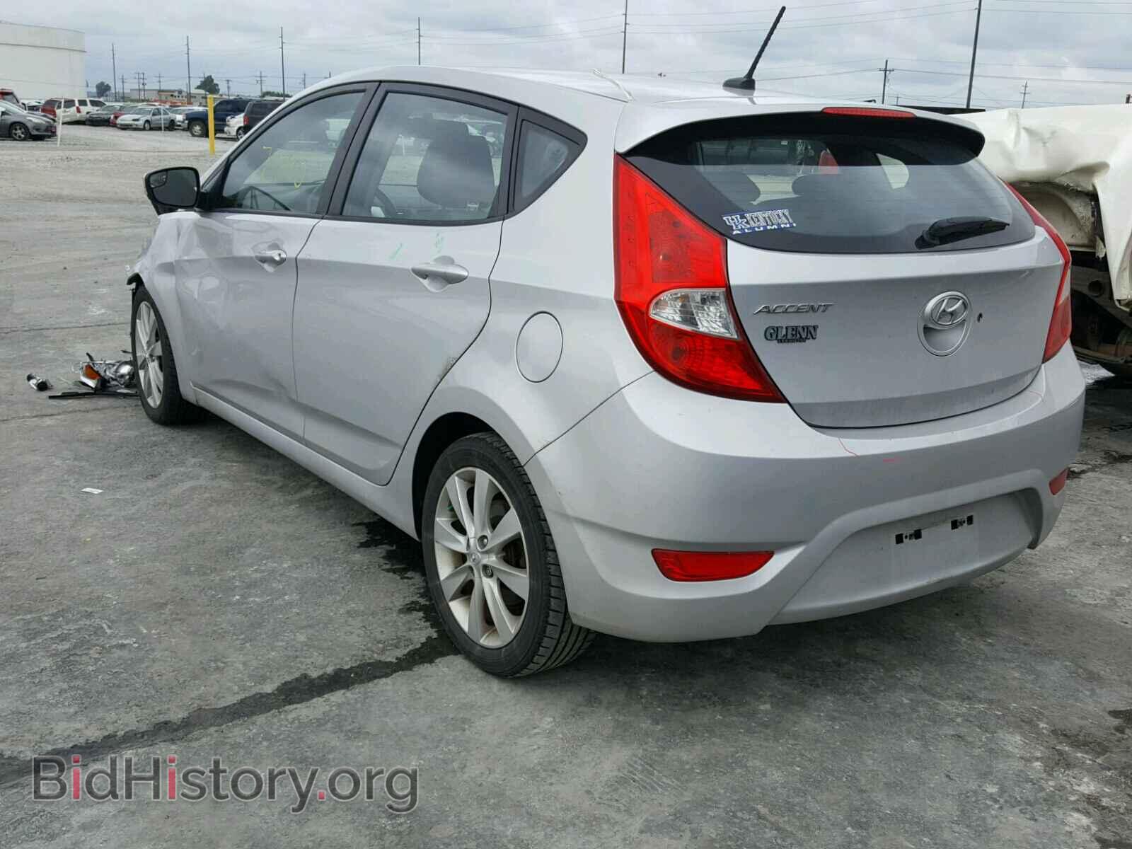 2014 HYUNDAI ACCENT - VIN: KMHCU5AE8EU163712 - Фото 3